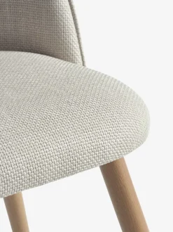 ALSTED + THORUP Spisebordssæt|ALSTED Ø120 bord eg + 4 THORUP stole beige/eg