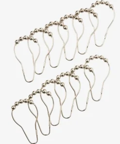 VARA Badeforhængsstænger|Badeforhæng|Badeforhængsringe 12 stk/pk