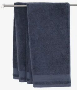 NORA Badehåndklæder|Gæstehåndklæder|Badelagen 100x150 KRONBORG Mørkeblå