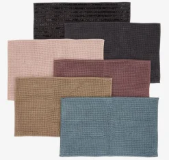 FAGERSTA Bademåtter|Bademåtte 50x80 støvet blå Støvblå