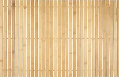 MARIEBERG Bademåtter|Bademåtte 50x80 bambus KRONBORG