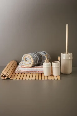 MARIEBERG Bademåtter|Bademåtte 50x80 bambus KRONBORG