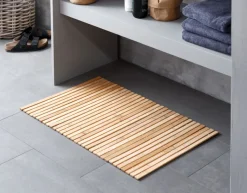 MARIEBERG Bademåtter|Bademåtte 50x80 bambus KRONBORG
