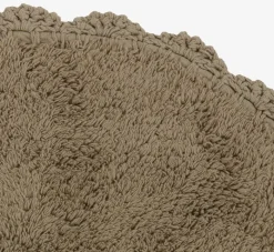 SALTVIK Bademåtter|Bademåtte 50x80 khaki bomuld