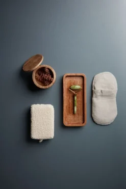 VAD Badeværelsesopbevaring|Diverse|Badesvamp med bomuldsbetræk