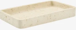 TORUP Badeværelsesopbevaring|Diverse|Bakke 11×18cm beige sten