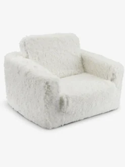 MONSTRUP Børnemøbler|Barnestol foldbar råhvidt stof