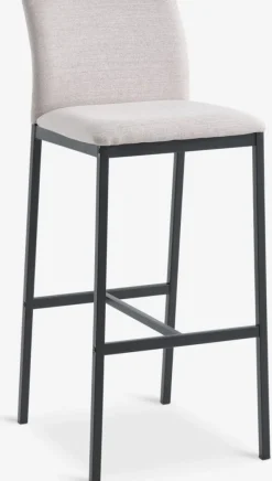 ARNUM Barstole Og Barborde|Barstole Og Barborde|Barstol beige/sort