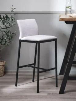 ARNUM Barstole Og Barborde|Barstole Og Barborde|Barstol beige/sort