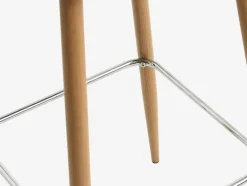 JONSTRUP Barstole Og Barborde|Barstole Og Barborde|Barstol kunstlæder/egefarve Hvid