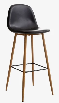 JONSTRUP Barstole Og Barborde|Barstole Og Barborde|Barstol kunstlæder/egefarve Sort