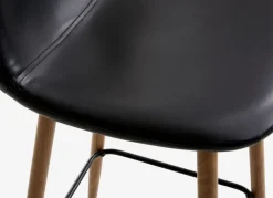 JONSTRUP Barstole Og Barborde|Barstole Og Barborde|Barstol kunstlæder/egefarve Sort
