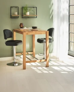 VEJERS Barstole Og Barborde|Barstole Og Barborde|Barstol sort kunstlæder/krom