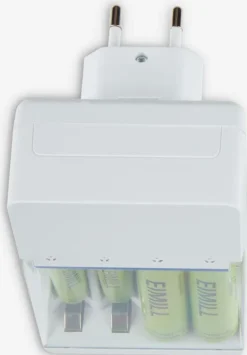 EIMILL Elpærer Og Batterier|Batterioplader B7xL5xH11cm m/låg