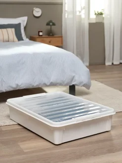 SMARTSTORE CLASSIC 60 Plastkasser|Bedroller 60L m/låg