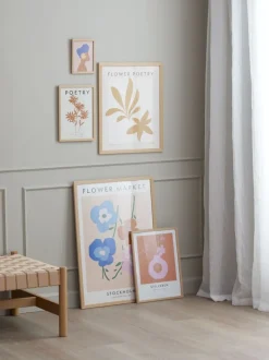 TORD Rammer|Billedramme 60x90cm lyst træ