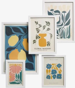 VALTER Rammer|Billedramme 21x30cm A4 Hvid