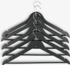 HELMUT Bøjler|Bøjler|Bøjler L44cm 5 stk/pk Sort