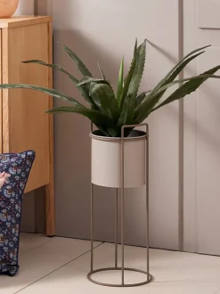 OLAFUR Blomsterpotter|Blomsterpotte Ø20xH50cm grå