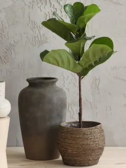 SIVERT Blomsterpotter|Blomsterpotte Ø26xH23cm brun