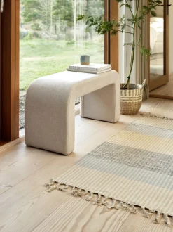 TUEN Bænke|Entrebænke|Bænk sandfarvet stof