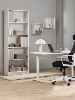 HORSENS Reoler Og Rumdelere|Reoler Og Rumdelere|Bogreol 5 hylder Hvid