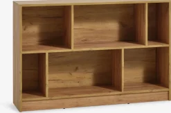 MOSBJERG Reoler Og Rumdelere|Reoler Og Rumdelere|Bogreol 6 hylder efarve Eg