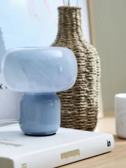 HJARNE Lamper|Bordlampe Ø16xH18cm blå
