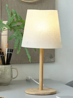 JULIUS Lamper|Bordlampe Ø19xH39cm natur