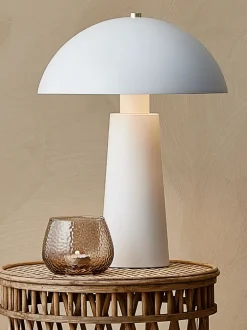 MARKUS Lamper|Bordlampe Ø25xH35cm grå