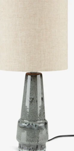 VIGGO Lamper|Bordlampe Ø21xH47cm grå