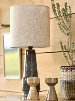 VIGGO Lamper|Bordlampe Ø21xH47cm grå