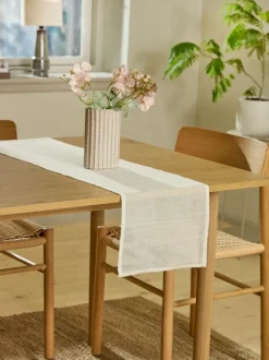 BREI Bordløbere|Bordløber 30x140 hvid/natur