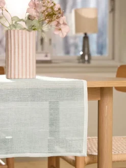 BREI Bordløbere|Bordløber 30x140 hvid/natur