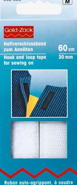 JYSK Sytilbehør|Burrebånd til påsyning 20mm hvid