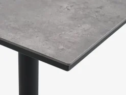 TIPMOSE Firkantede Haveborde|Runde Haveborde|Cafébord B70xL70 grå