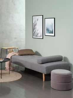 NOREFJELL Daybeds|Sovesofaer|Daybed 200x80 t stof/egefarve Lysegrå