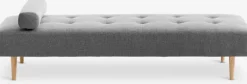 NOREFJELL Daybeds|Sovesofaer|Daybed 200x80 t stof/egefarve Mørkegrå