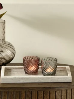 VALDEMAR Dekorativt Tilbehør|Dekorationsbakke B31xL18cm marmor