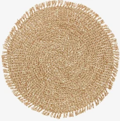 LIND Dækkeservietter|Dækkeserviet Ø38 natur