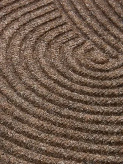 JORDSKOLM Dørmåtter|Dørmåtte 50x80x0,7 brun/beige