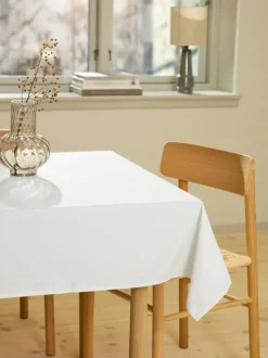 AGERMYNTE Duge|Dug 140x240 Råhvid