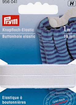 JYSK Sytilbehør|Elastik med knaphuller 18 mm hvid