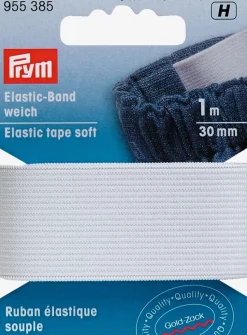 JYSK Sytilbehør|Elastisk tape blød 30 mm 1m/pk hvid