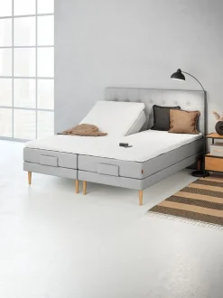 GOLD E40 LATEX Andre Størrelser|180 X 200 Cm|Elevationsseng 180x200 Grå-27