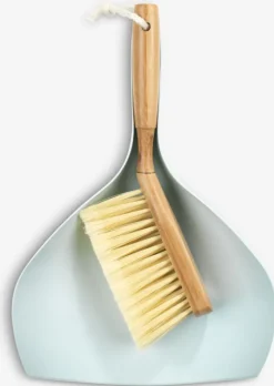 MILO Rengøring|Fejebakkesæt m/bambushåndtag