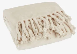 BONDEROSE Plaider|Fleeceplaid 130x170 Beige