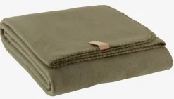 DAGLILJE Plaider|Fleeceplaid 130x170 Grøn