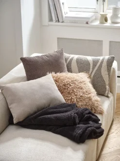 HASSELURT Plaider|Fleeceplaid 130x170 Sort