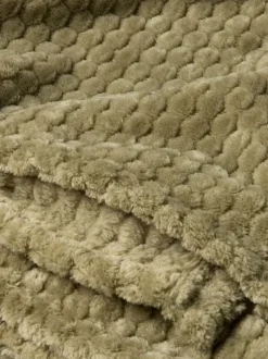 ROSENVIAL Plaider|Fleeceplaid 130x160 Grøn